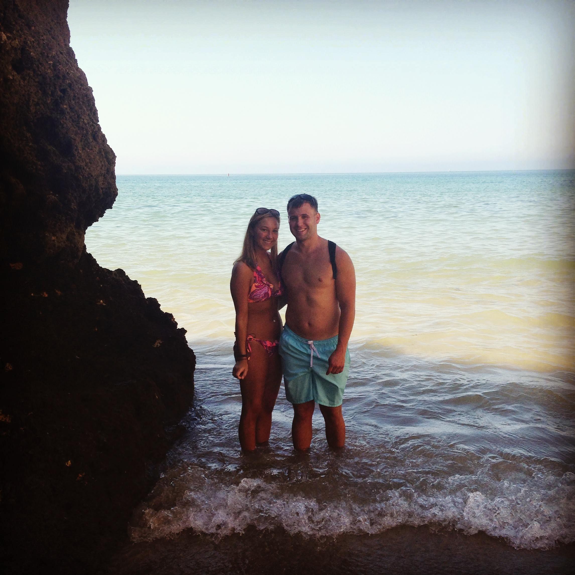 Algarve, Portugal from when we backpacked through Europe summer of 2014