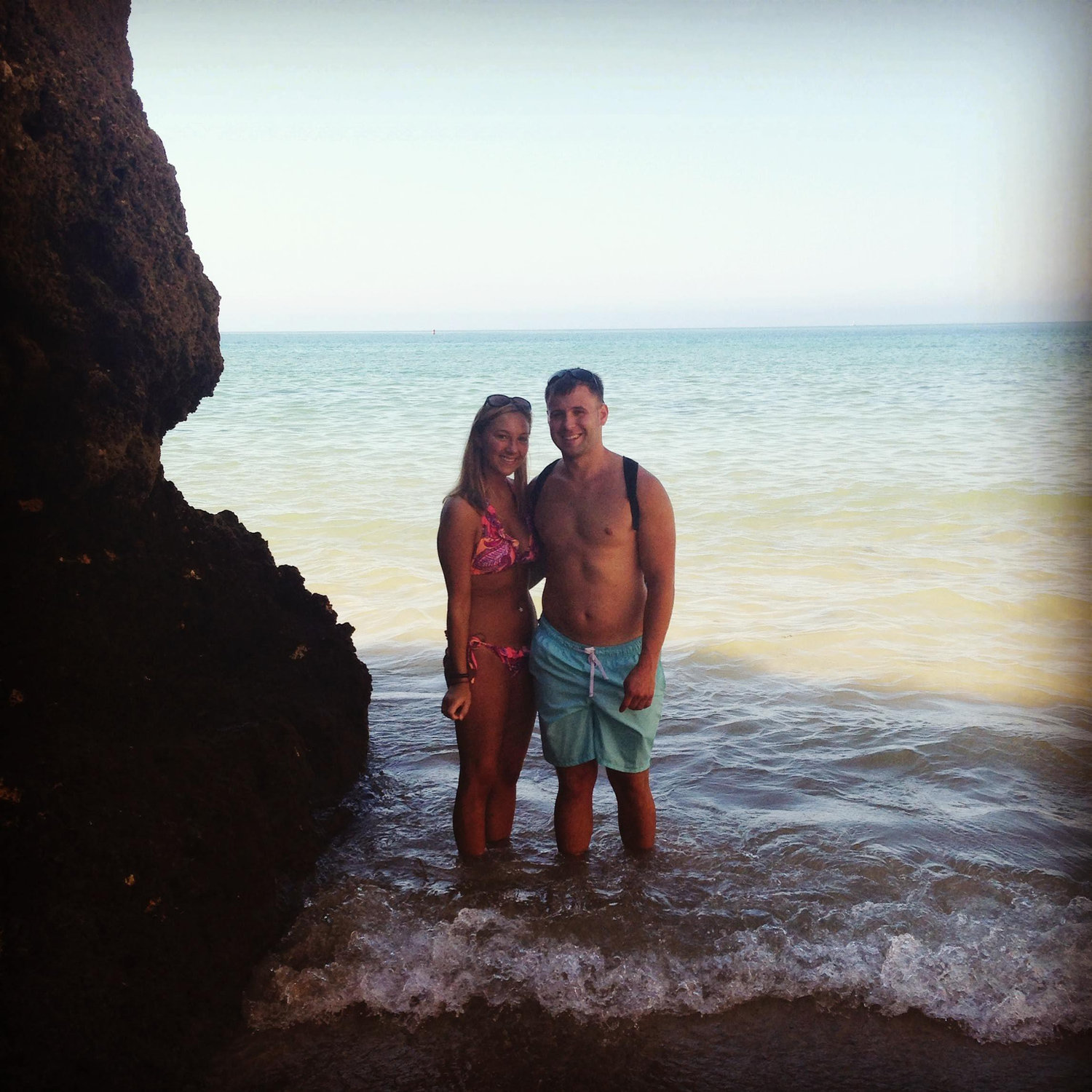 Algarve, Portugal from when we backpacked through Europe summer of 2014