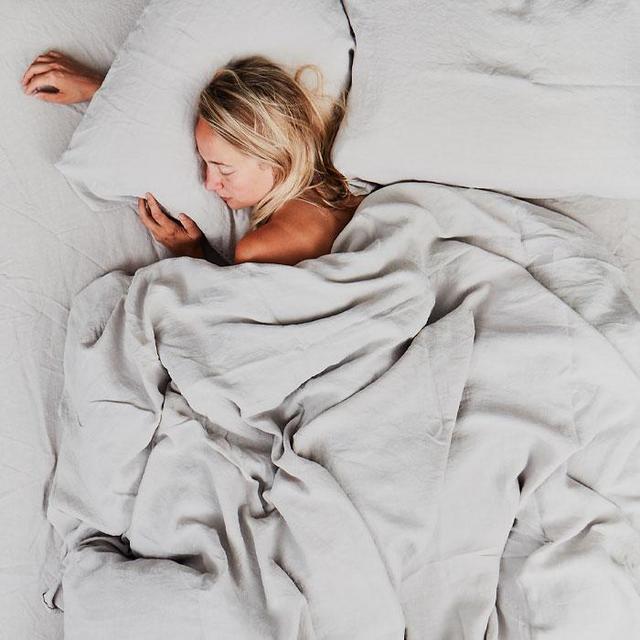 LIGHT GREY - QUEEN - DUVET COVER