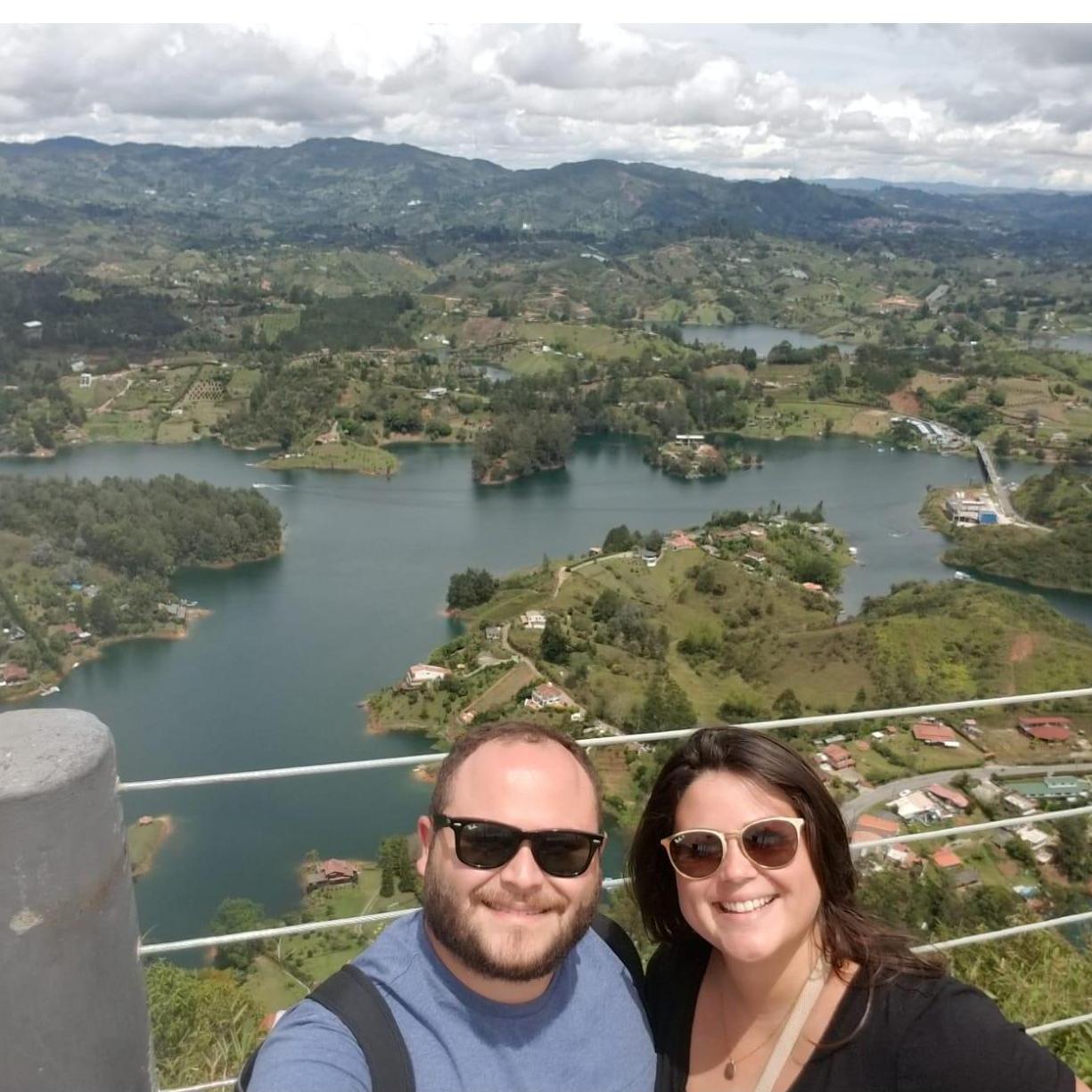 Guatape, Cordillera de los Andes at 2,135 m of the sea.