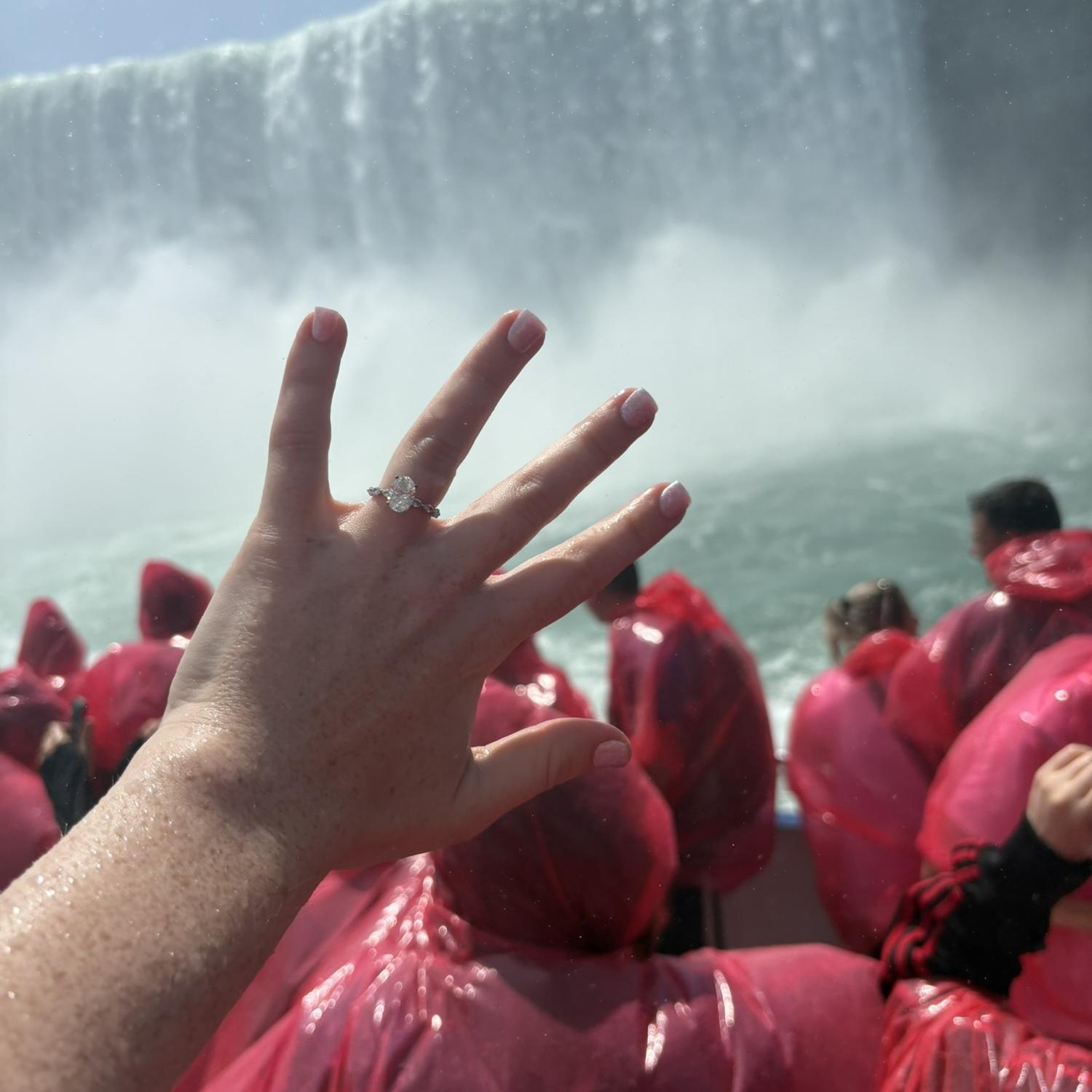 Took the ring to Niagara Falls!