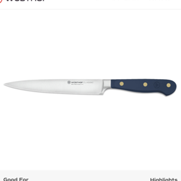 WÜSTHOF Classic 6" Utility Knife - Wild Blueberry