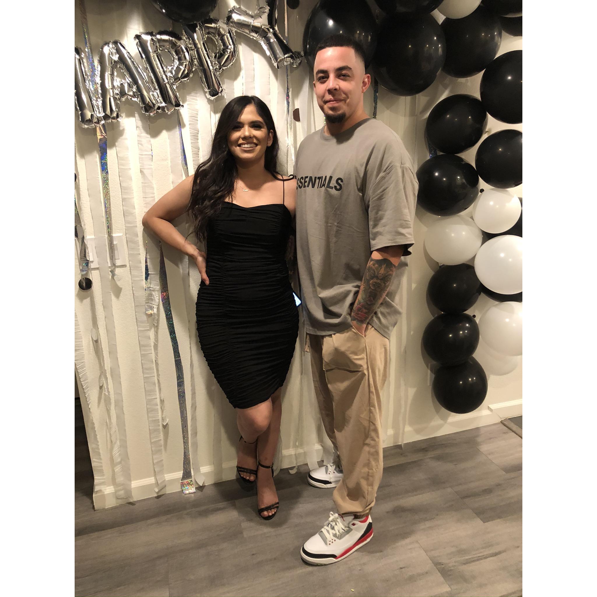 Debs 28th birthday party, 2020