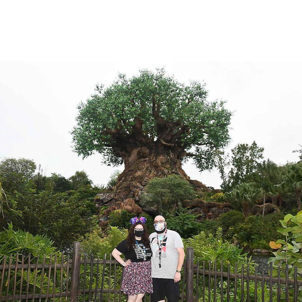 Our first time in Animal Kingdom together!