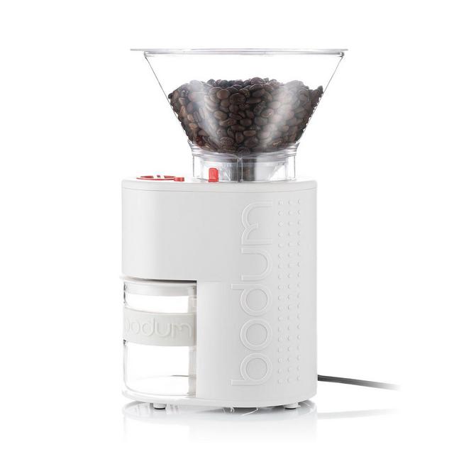 Burr Coffee Grinder BISTRO - White