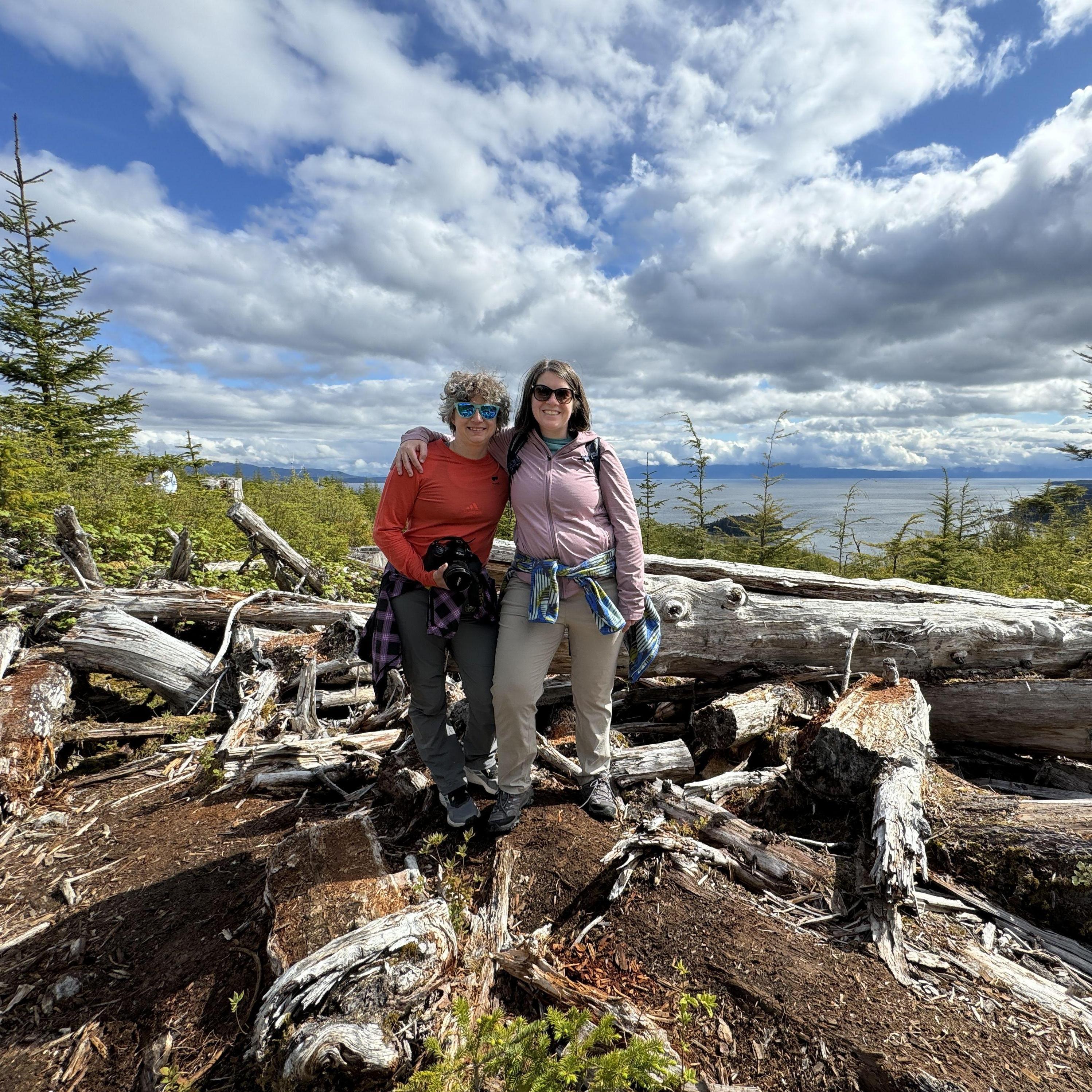 We went to Alaska with Elise's aunts in May of 2024, so beautiful!