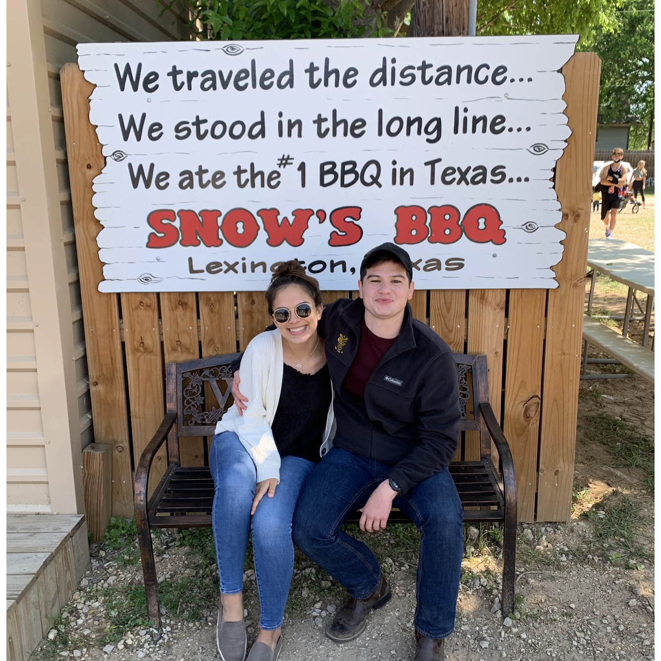 Waking up at 3am to drive to a famous BBQ joint and hour and a half outside of College Station. It was worth it!