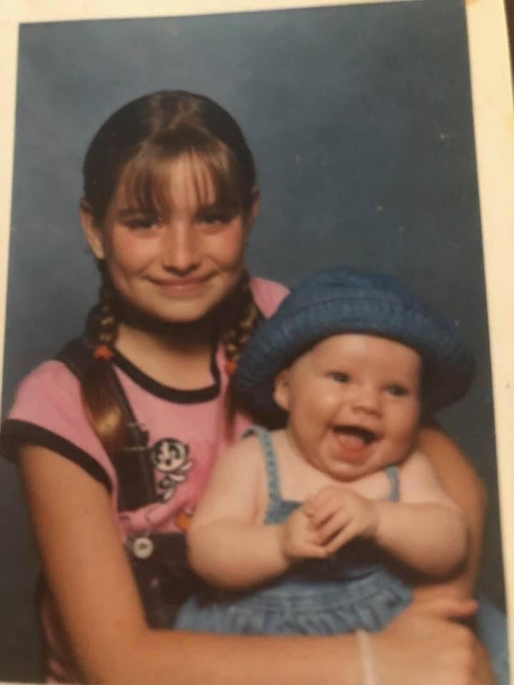 Rebecca & her sister Laura