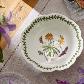Botanic Garden Lotus African Daisy Bowl
