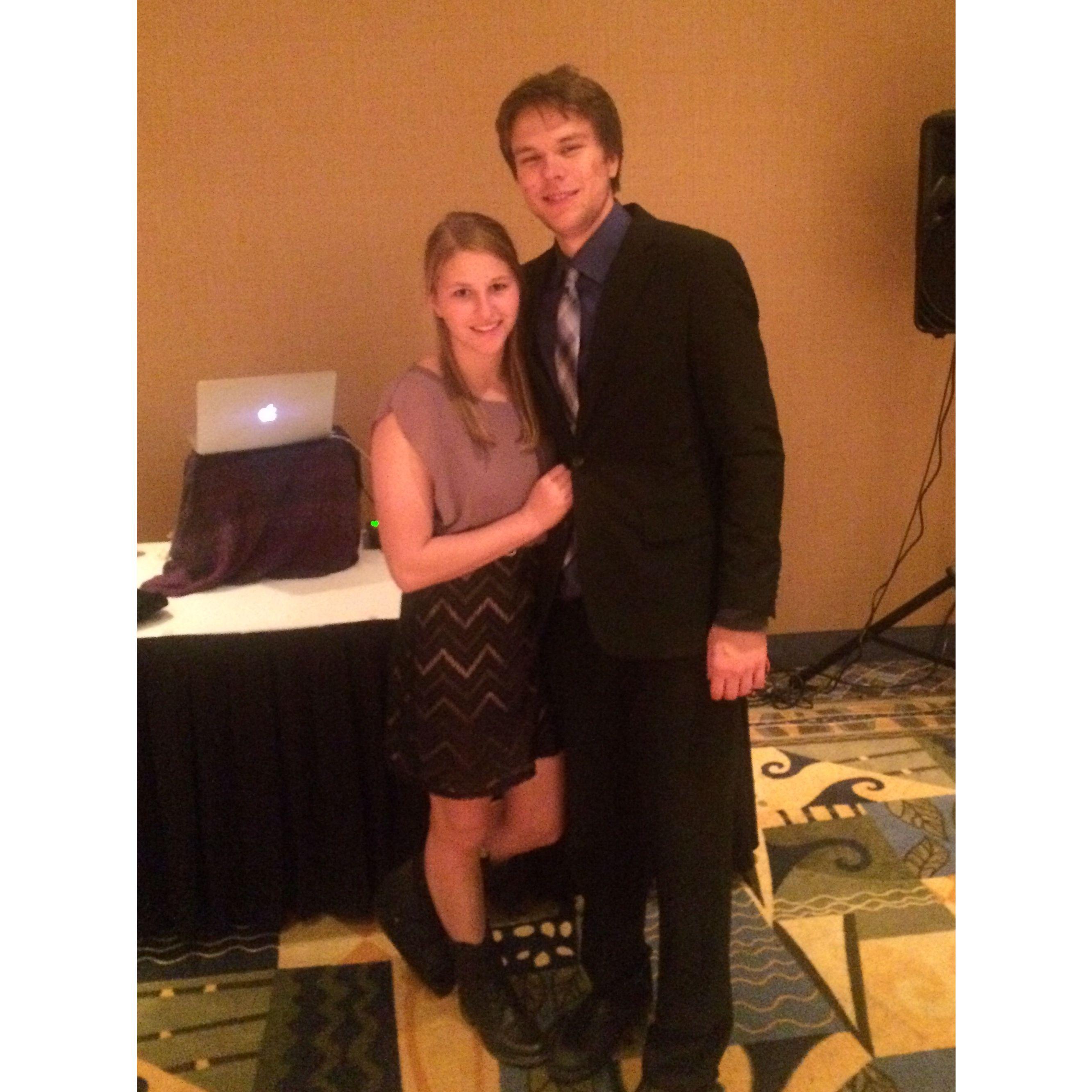 First wedding we were the DJs