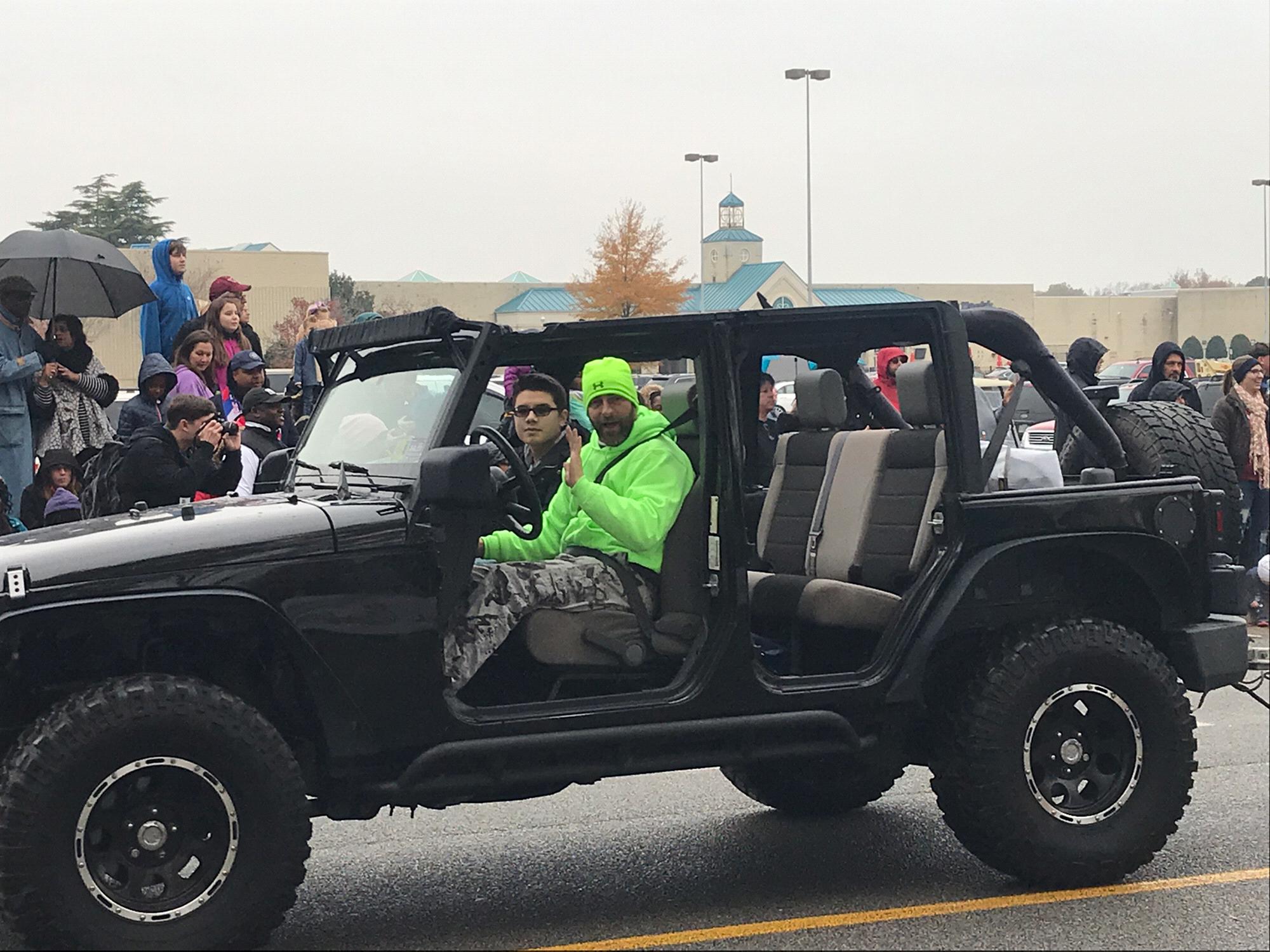 Chick FilA Christmas parade 2018-Ethan & Michael