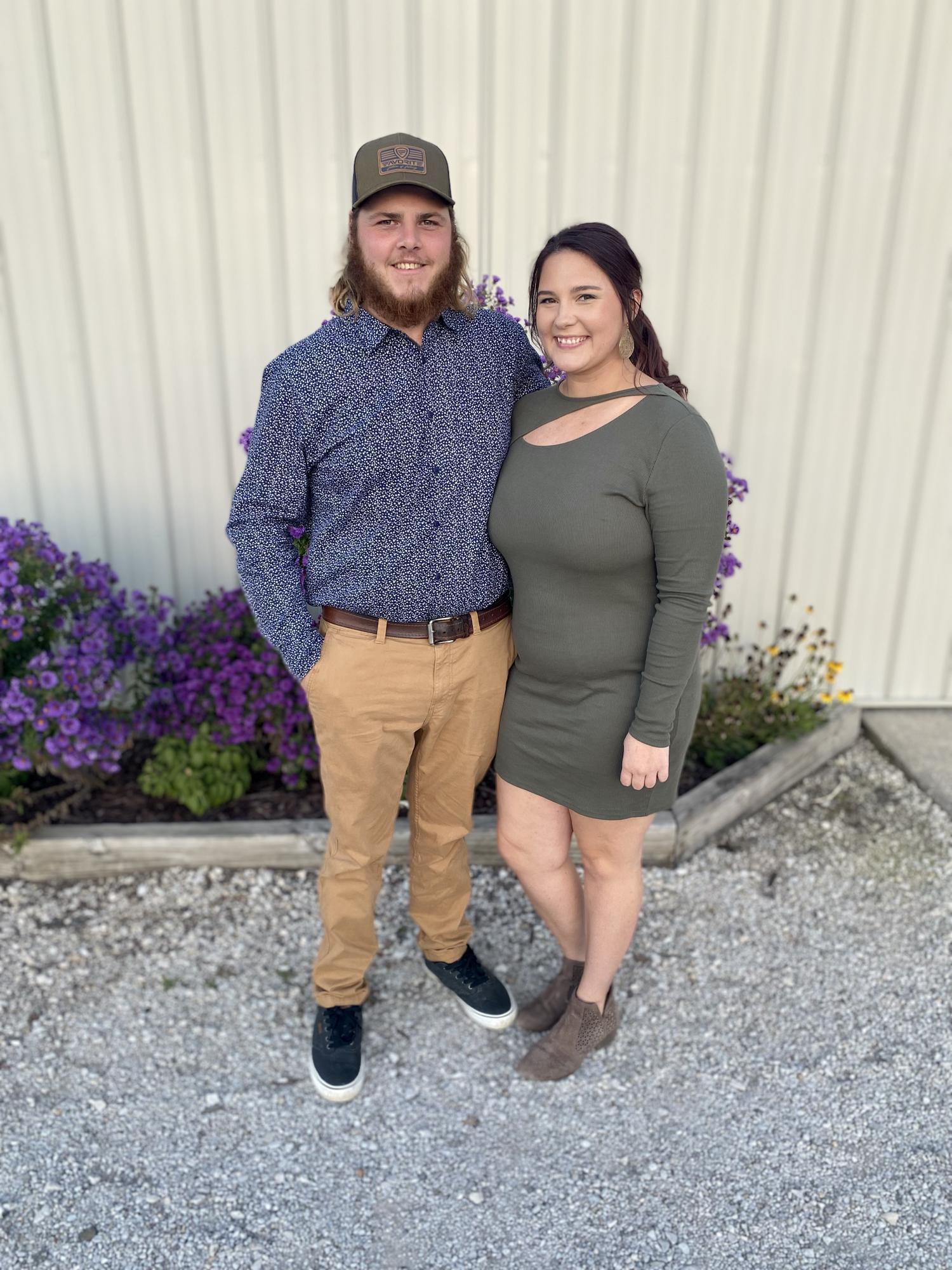 The last wedding we attended before we get married.