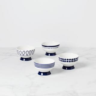 Charlotte Street Footed Dessert Bowl, Set of 4