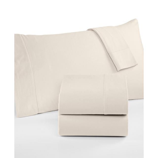 Martha Stewart Collection Luxury 100% Cotton Flannel 4-Pc. Queen Sheet Set, Created for Macy's