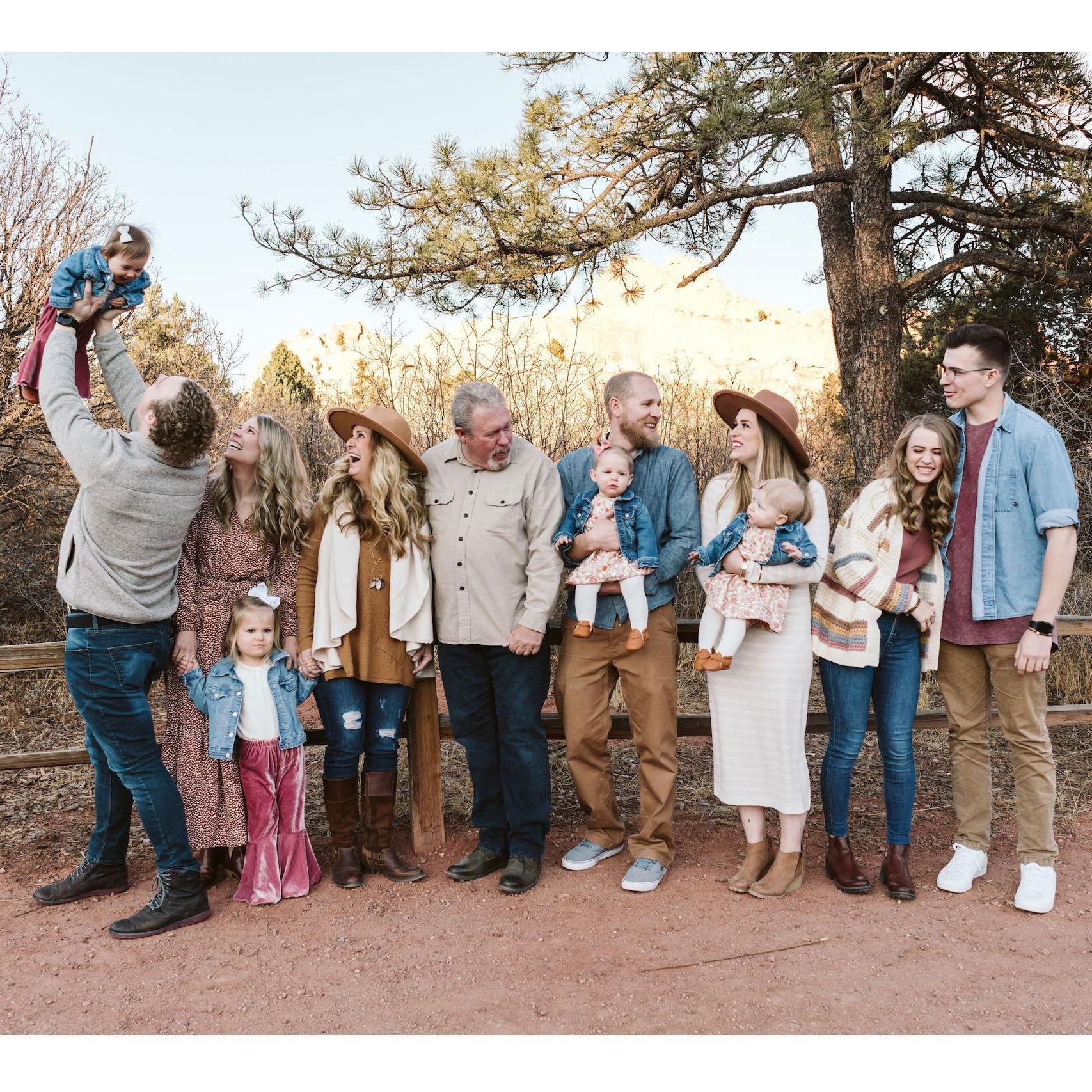 Candid Family photos Jordan got to join!