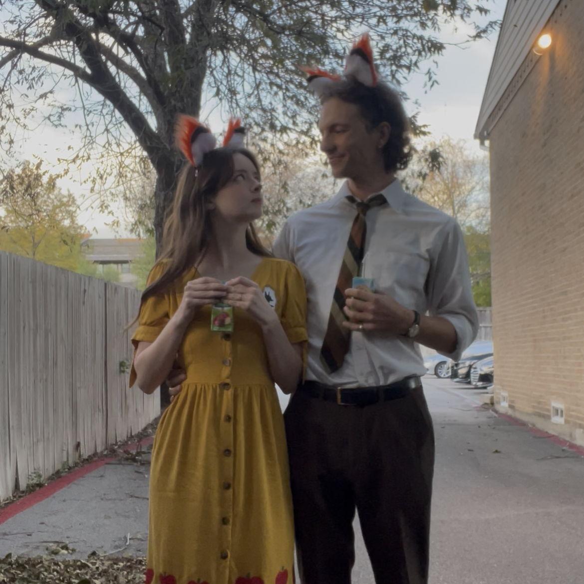 we were very very proud of our fantastic mr. fox halloween costumes