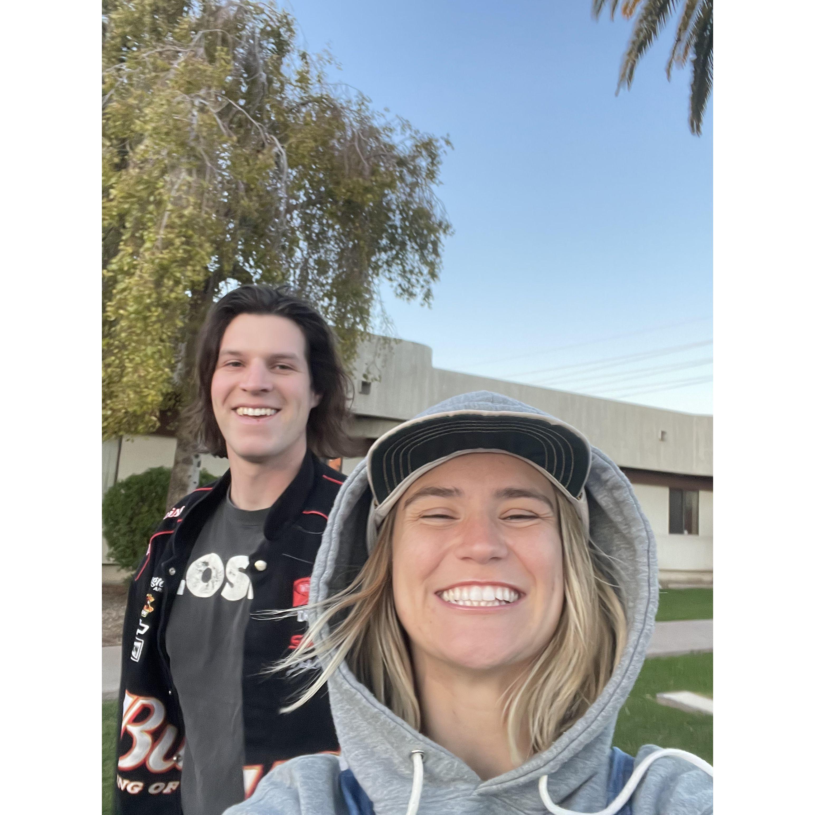 on the way to eddie vedder