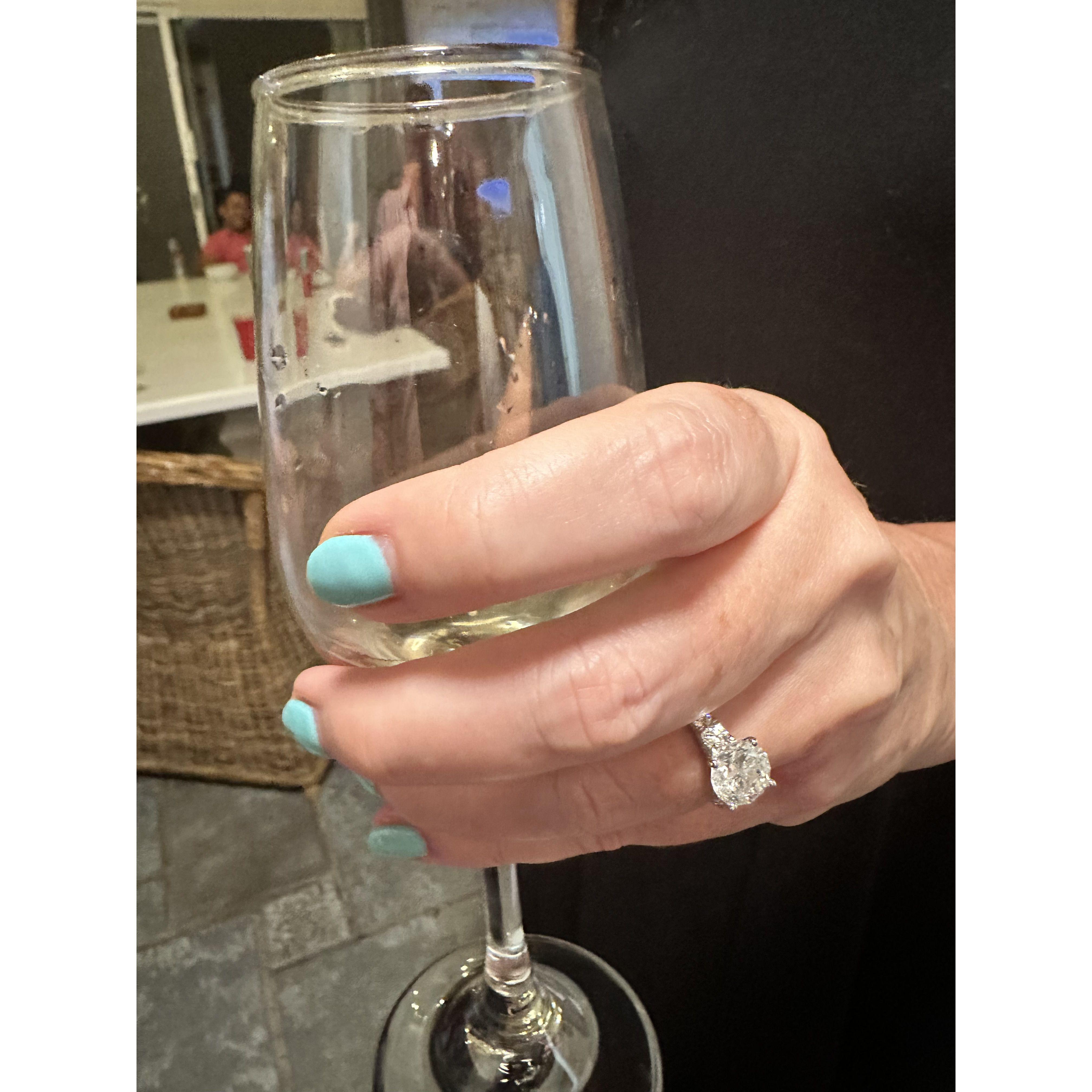 Look at that ring
