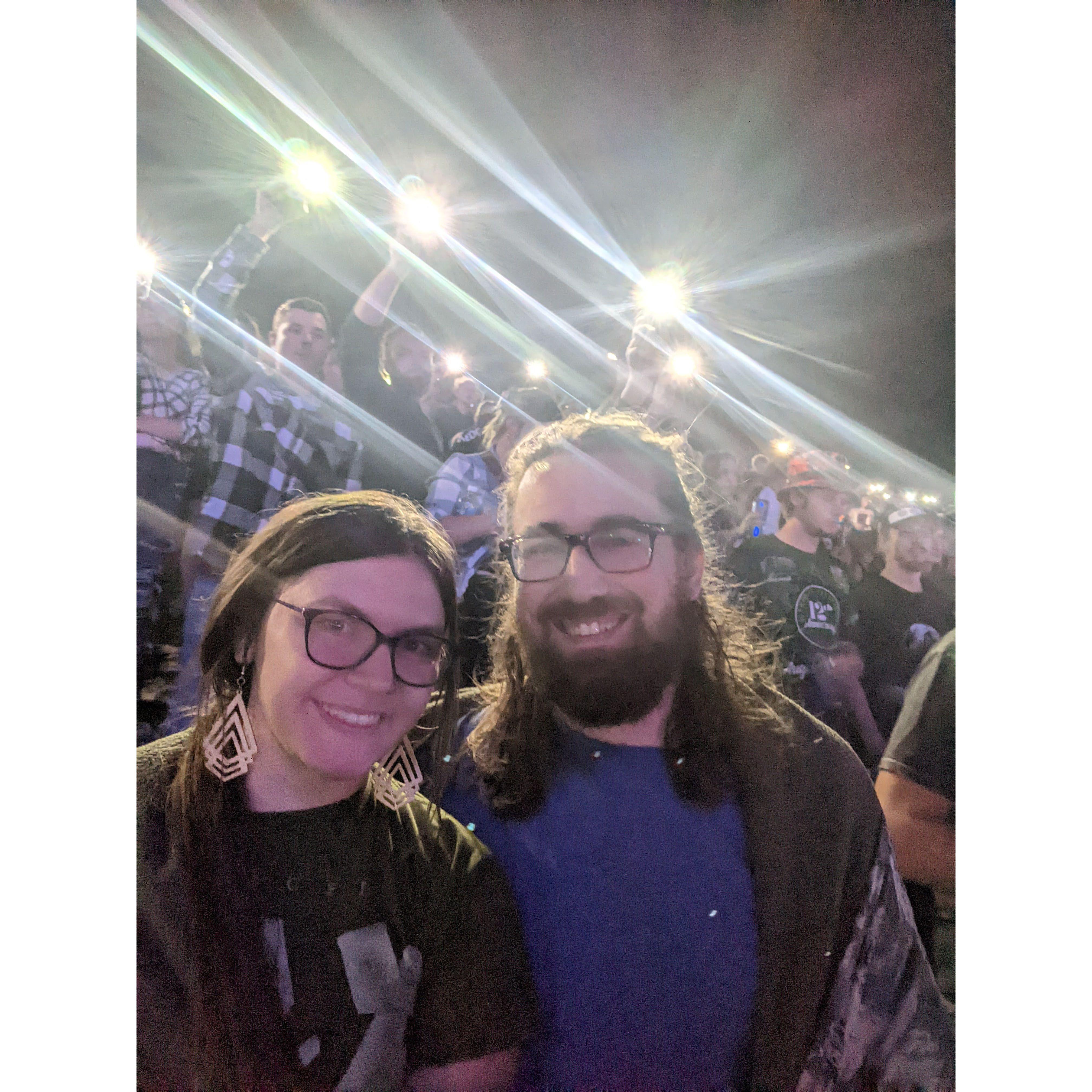 Outdoor concert