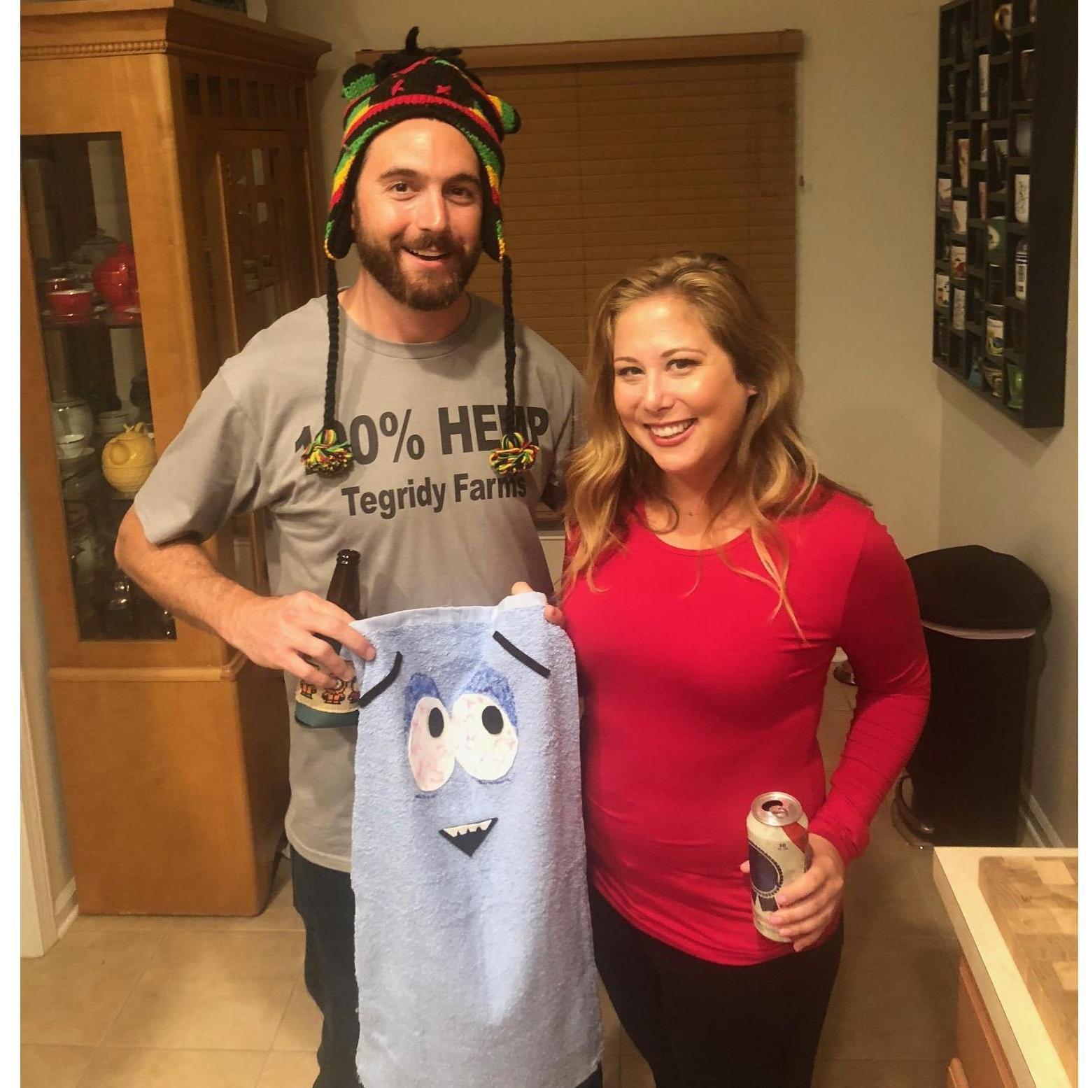 Randy and Bebe (and Towlie) from South Park