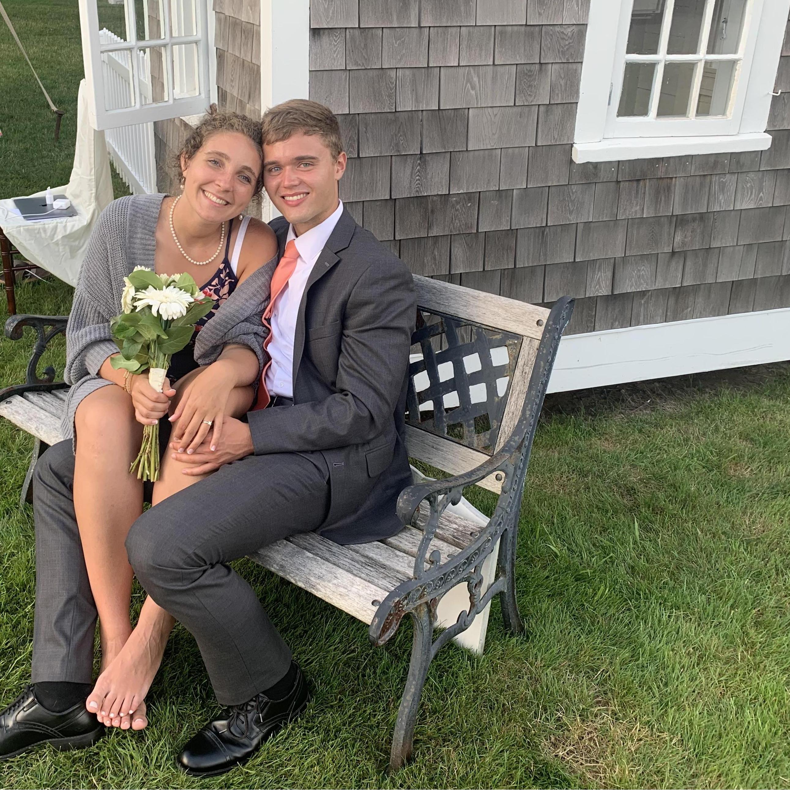 post wedding crash ;)