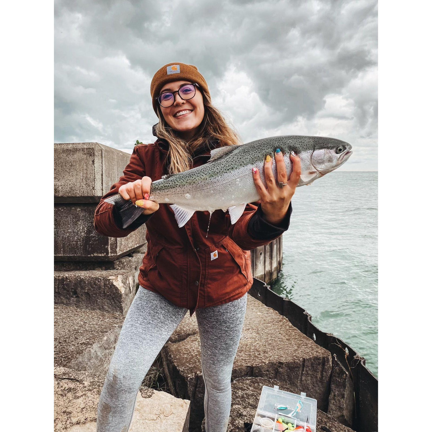 First catch!