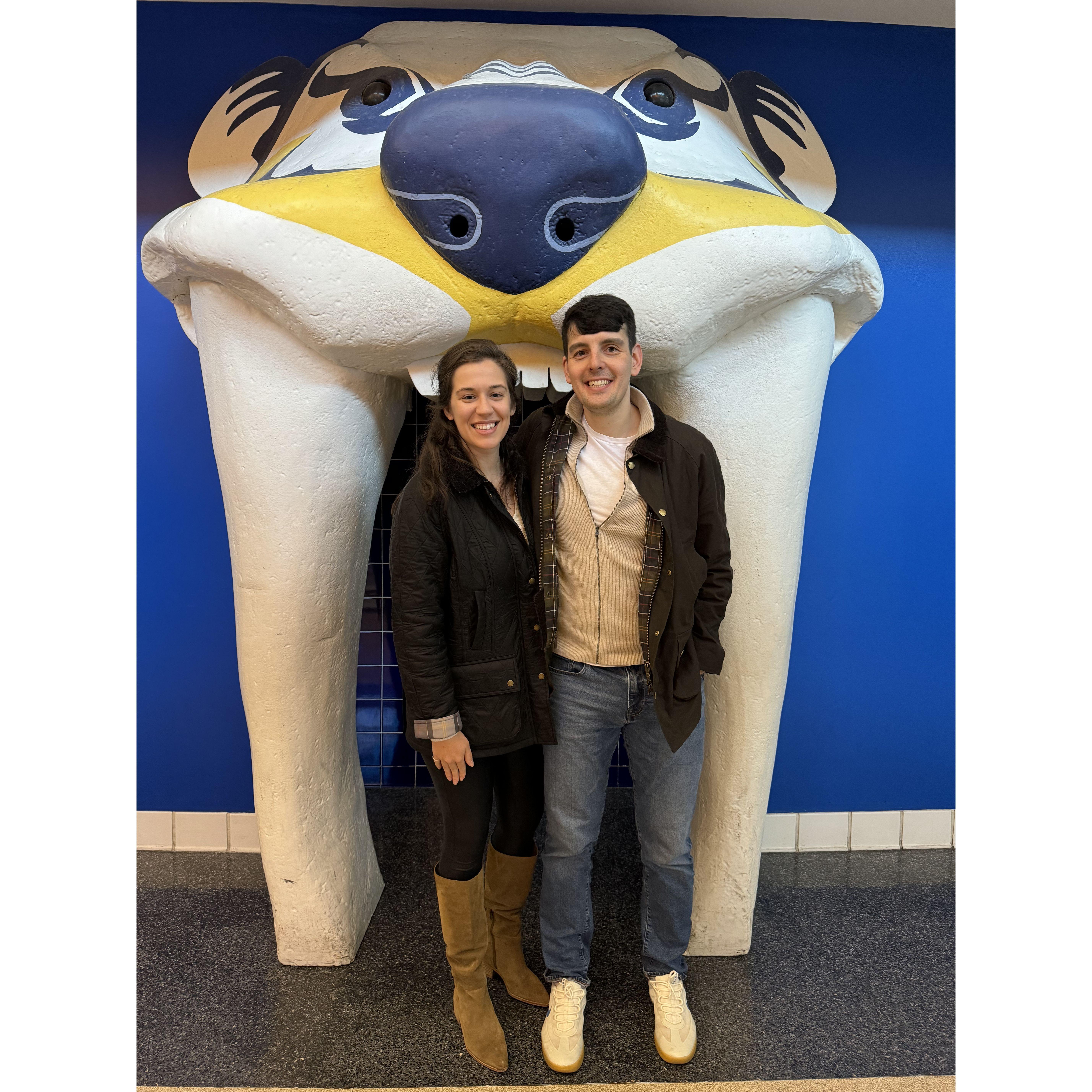 Nashville Predators hockey game, Dec 2023