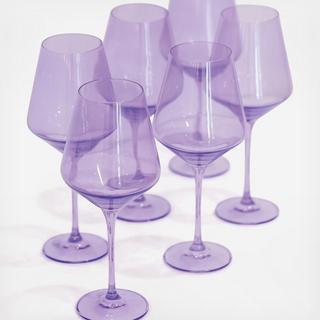 Estelle Stemware Wine Glass, Set of 6