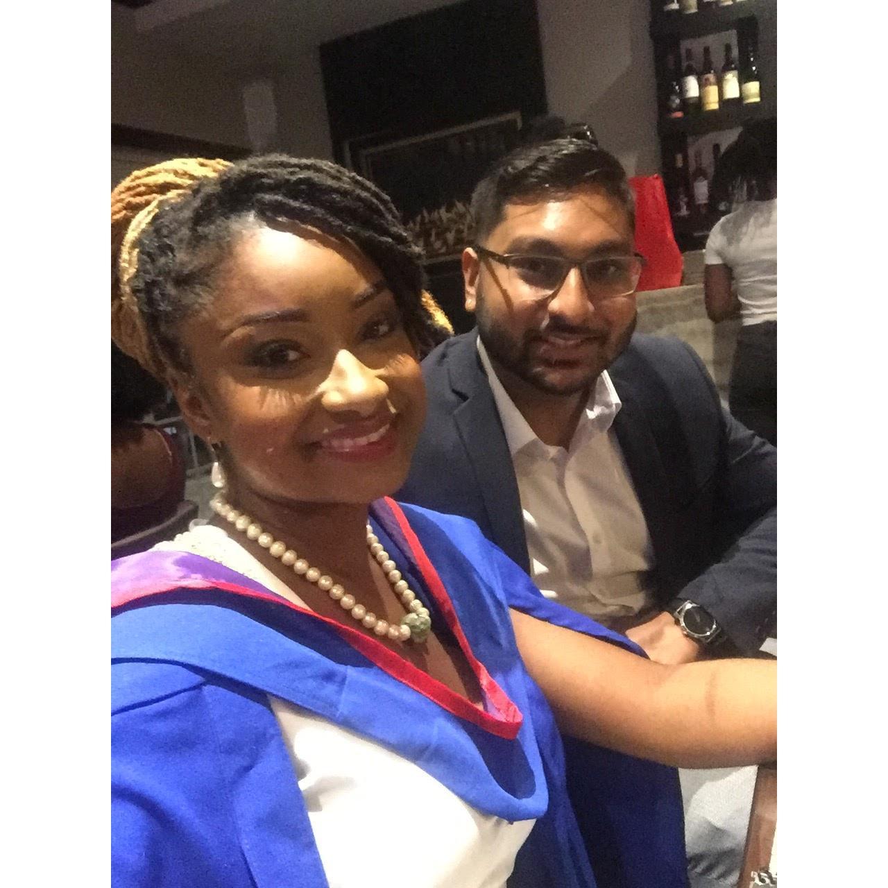 Winsanette's graduation