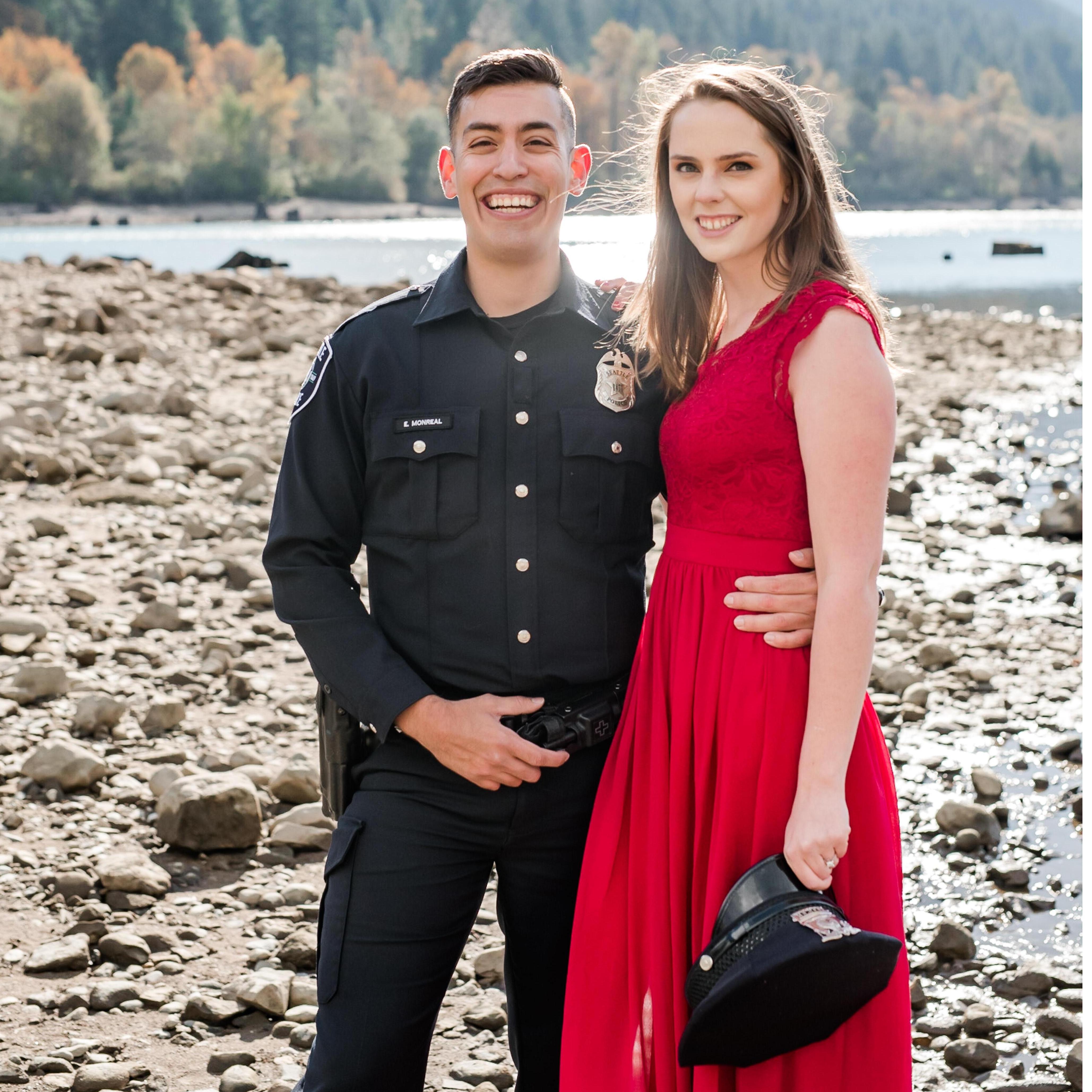 We couldn't be happier! It's been a stressful year, but we find things to smile about