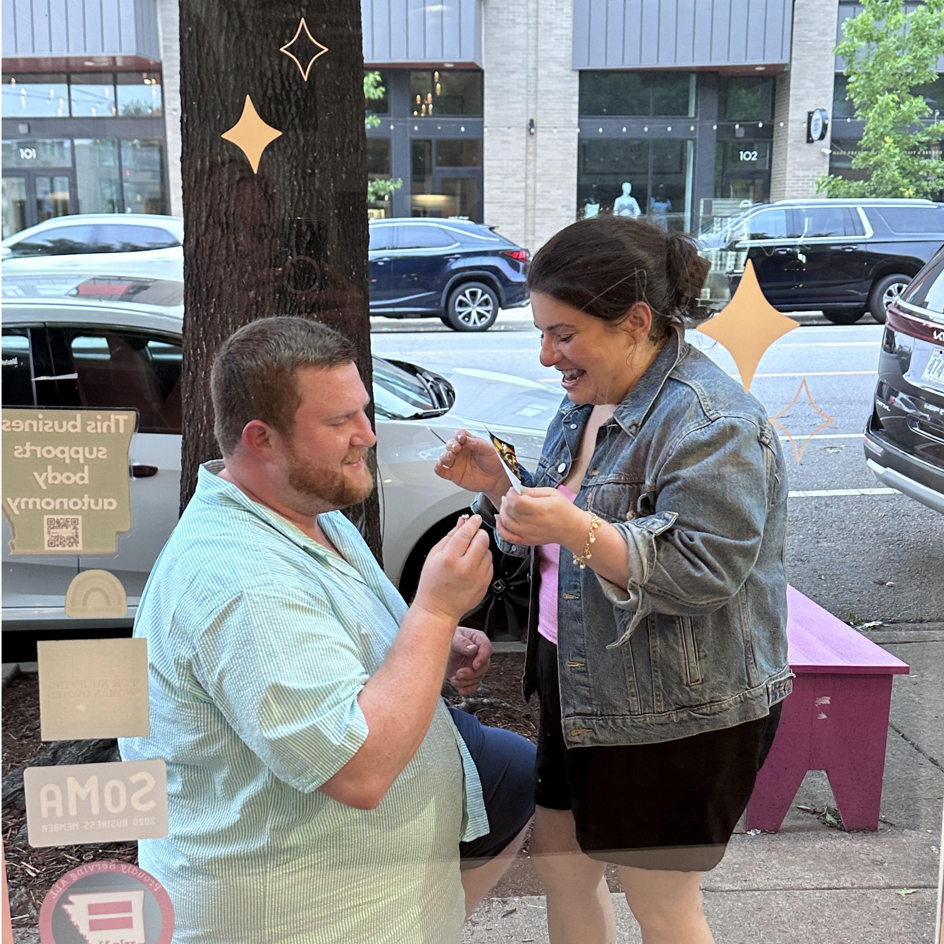 Our dear friends, Megan and Rick Wilson, hid inside loblolly and caught everything on camera!