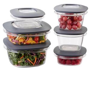 Rubbermaid  Food Storage Container Set, Grey