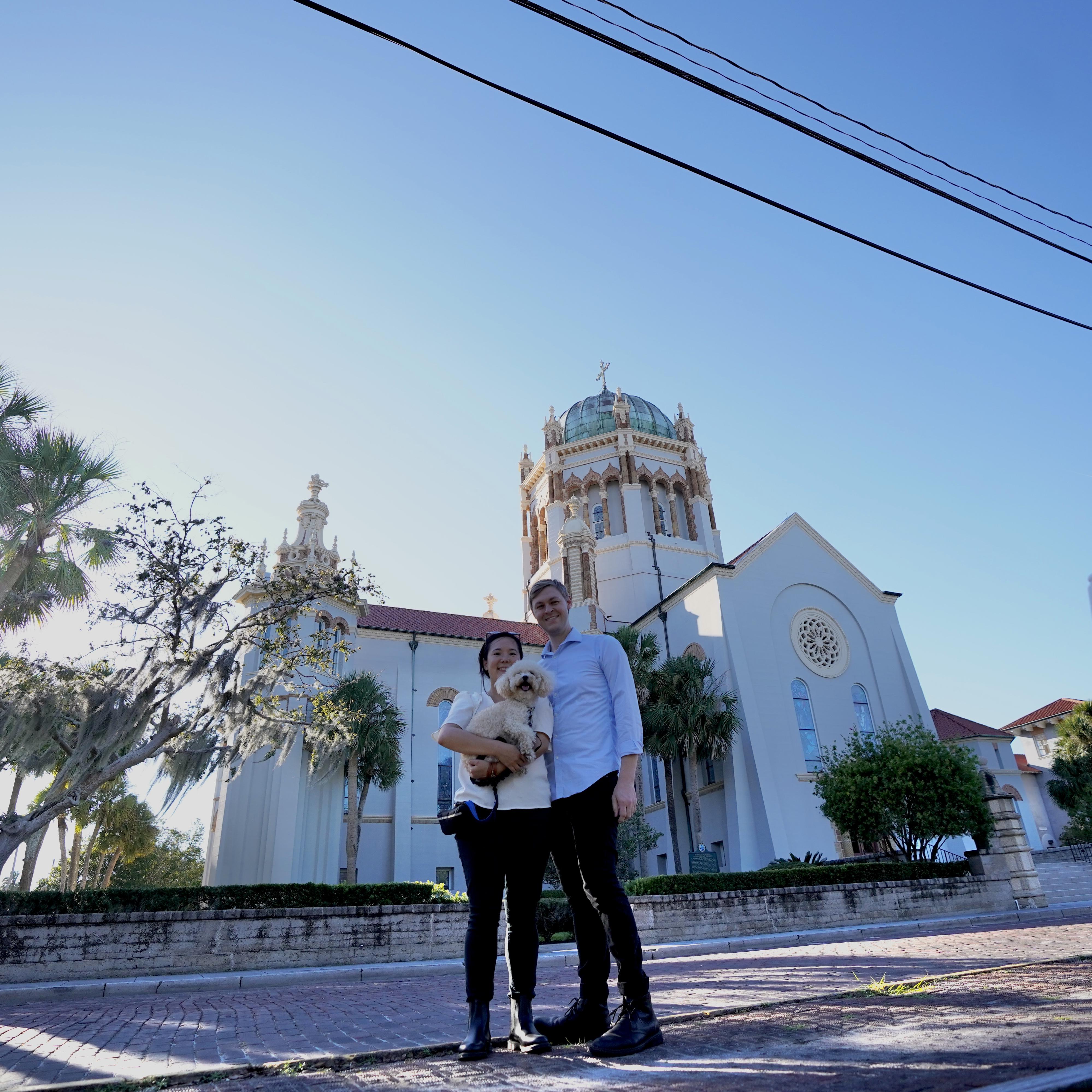 St Augustine, FL. This is where Jason proposed!