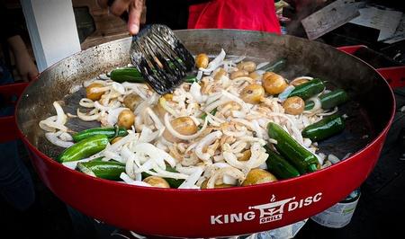 King Disc Grill by RTIC, Red
