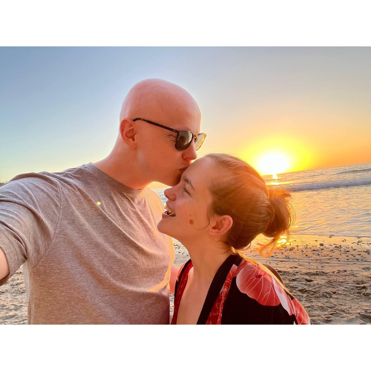 Costa Rica! Sunset! Meditation! Happiness!