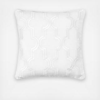 Somerset Damask Throw Pillow