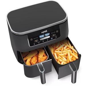 Ninja DZ201 Foodi 8 Quart 6-in-1 DualZone 2-Basket Air Fryer