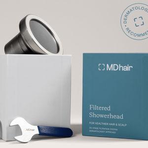 Filtered Showerhead for Healthier Hair and Skin by MDhair