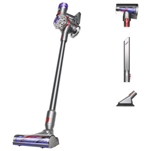 Dyson V8 Plus Cordless Vacuum, Cleans Hard Floors and Carpets, Detangles, Converts to Handheld, 115AW, 2 Power Modes, Up to 40 Minutes¹