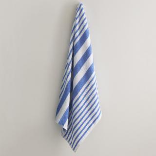 Tropical Stripe Pool Beach Towel