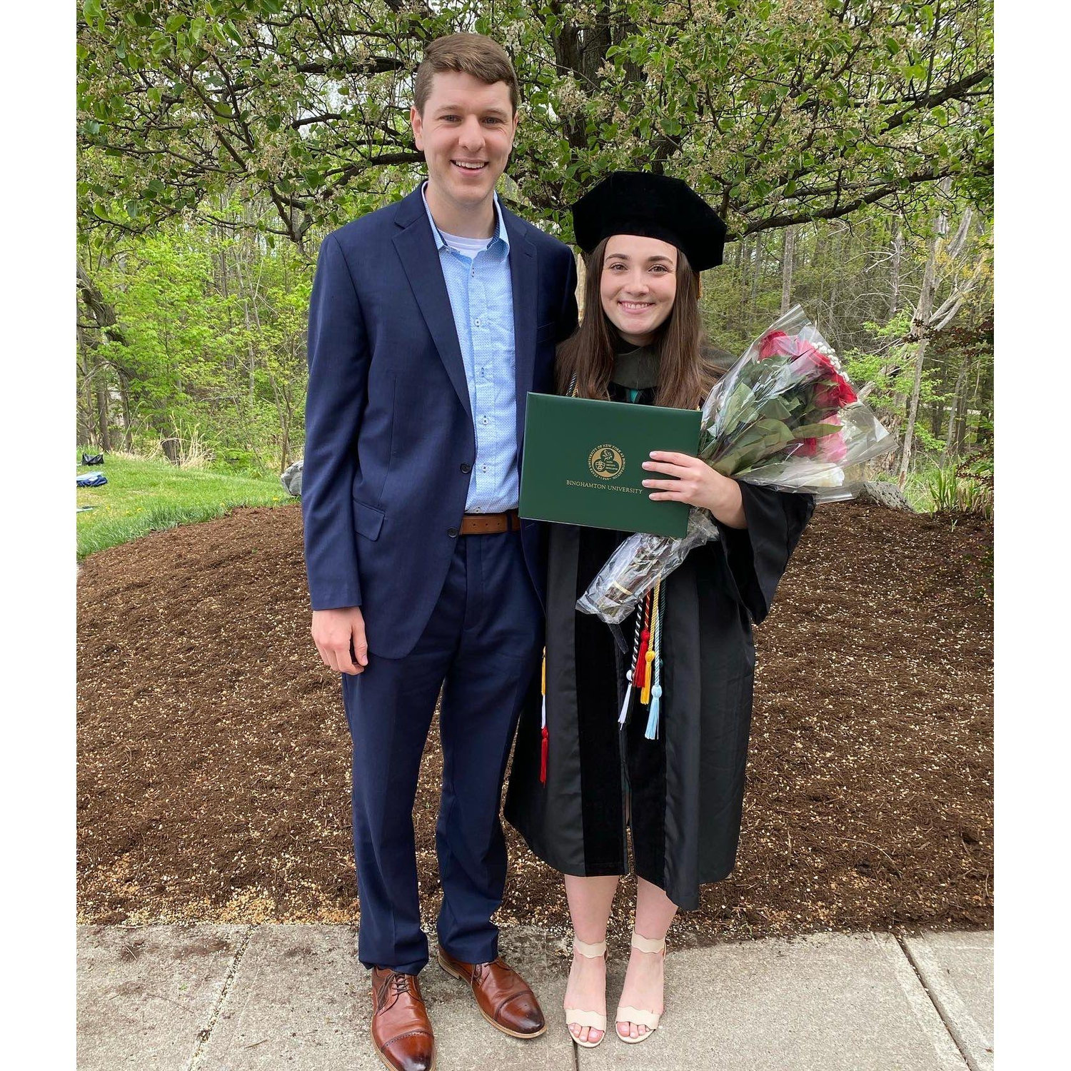 Julia's pharmacy school graduation (May 13, 2022)