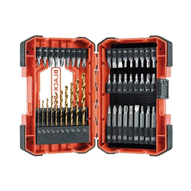 beyond by BLACK+DECKER Drill Bit Set / Screwdriver Bit Set, 46-Piece (BDA46SDDDAEV)