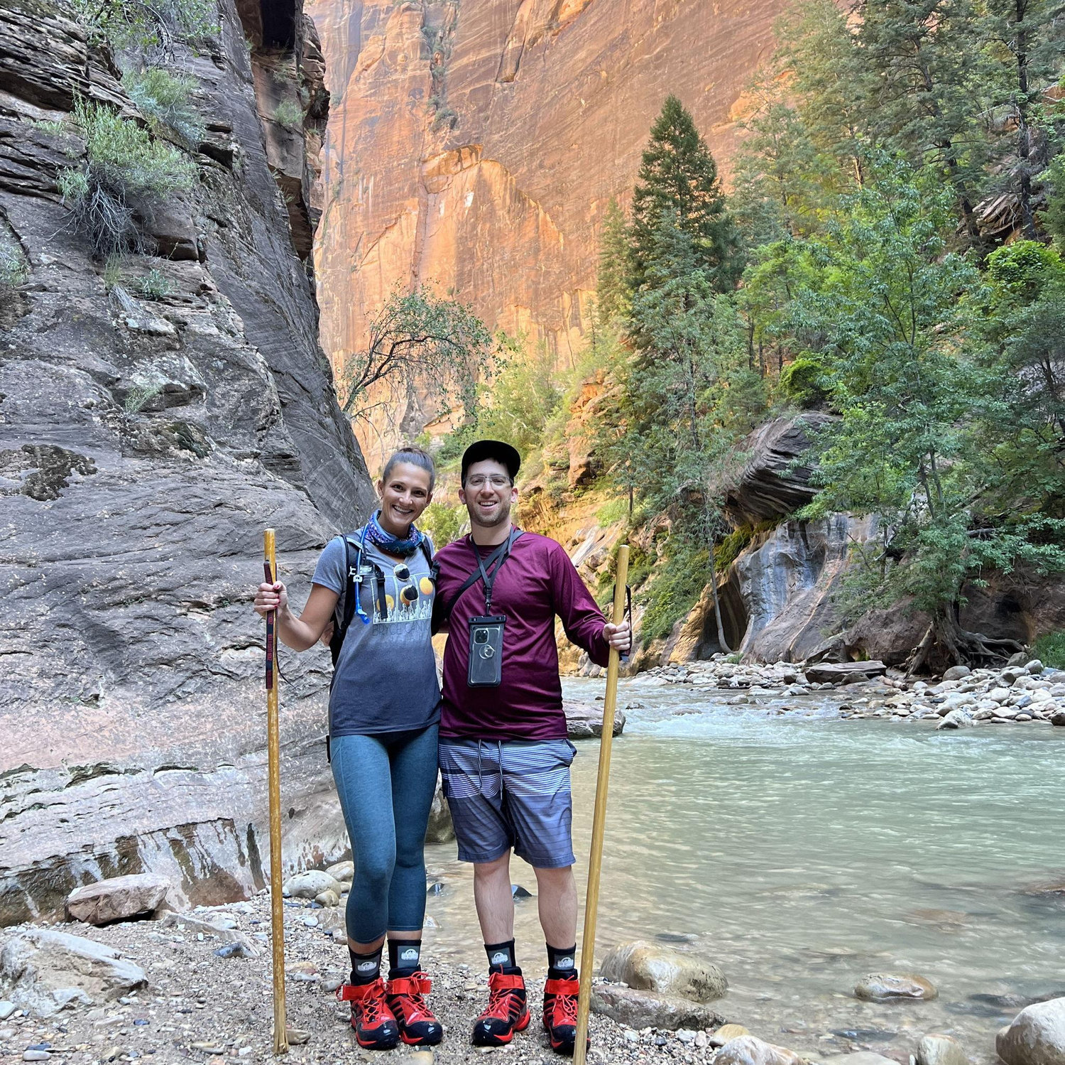 Hiking the Narrows
