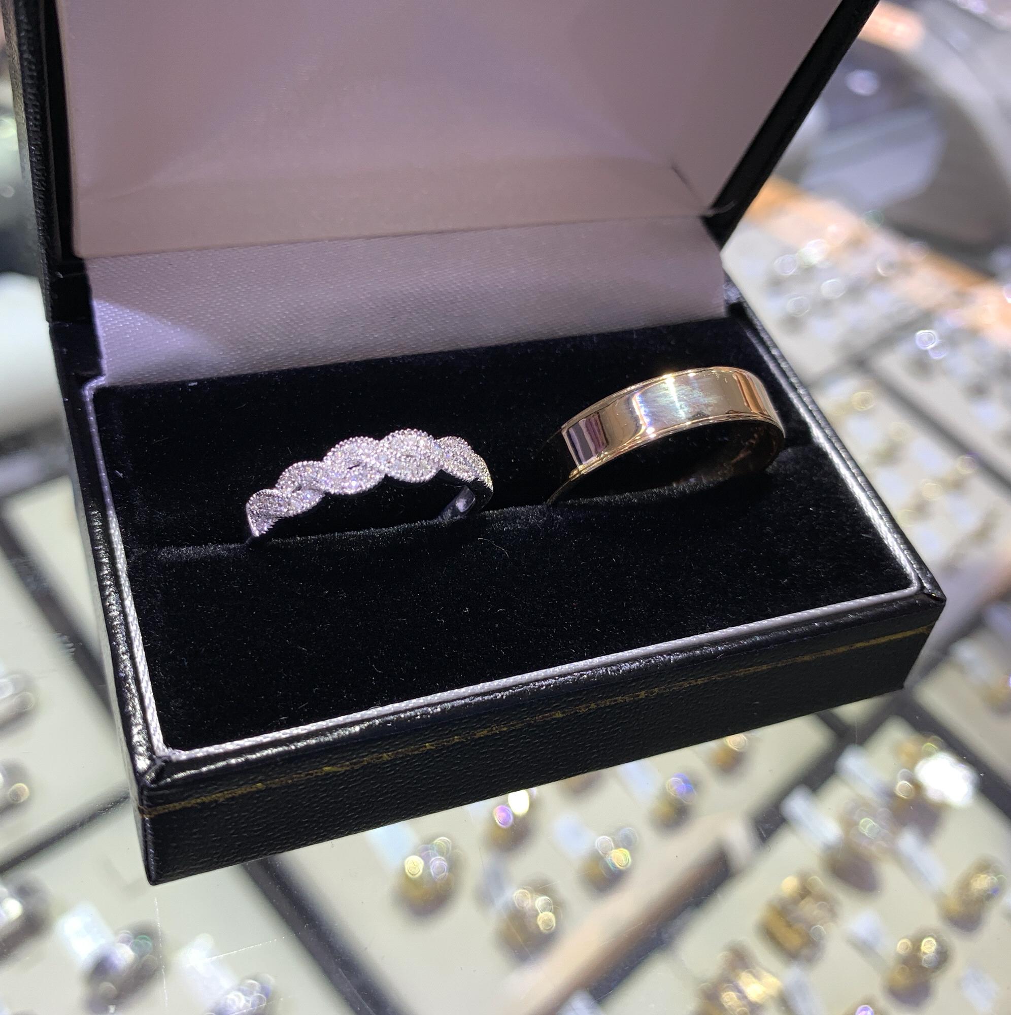 The Wedding bands.