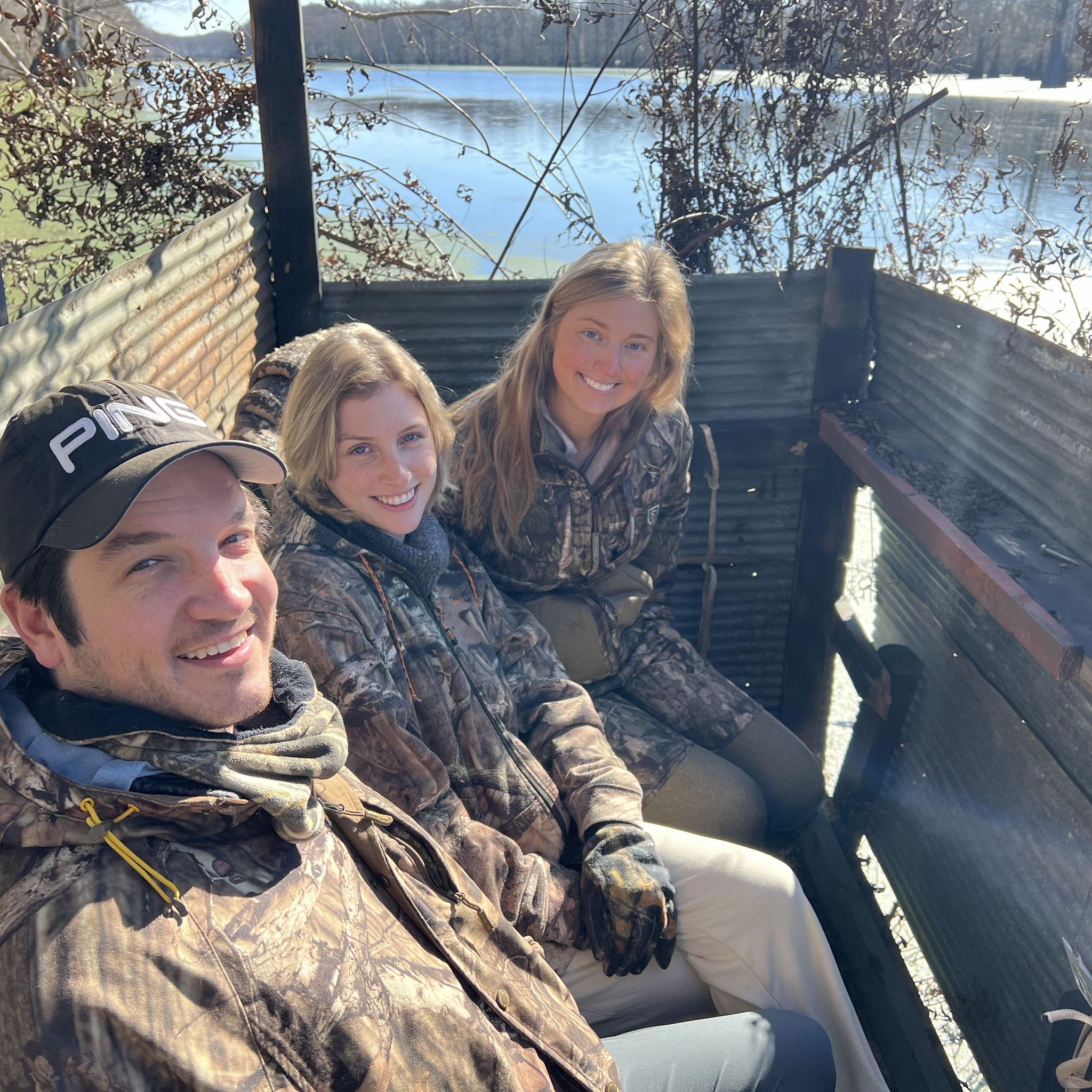 2025 - Early morning in the duck blind. It was a very unsuccessful hunt