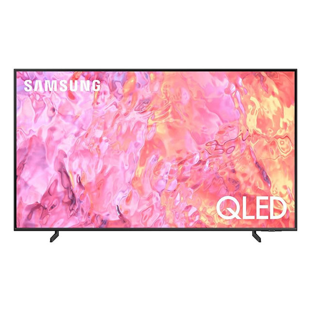 SAMSUNG 55-Inch Class QLED 4K Q60C Series Quantum HDR, Dual LED, Object Tracking Sound Lite, Q-Symphony, Motion Xcelerator, Gaming Hub, Smart TV with Alexa Built-in (QN55Q60C, 2023 Model)