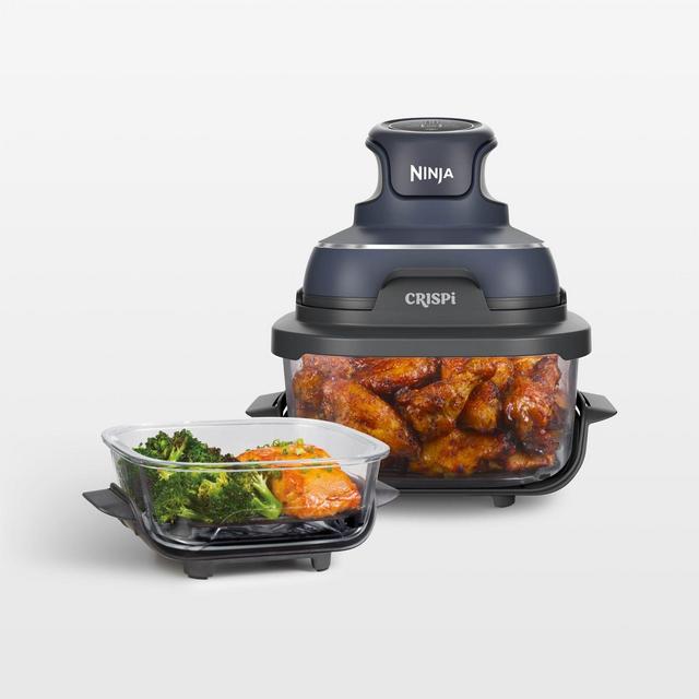 Ninja Crispi 4-in-1 Portable Glass Air Fryer Cooking System in Grey