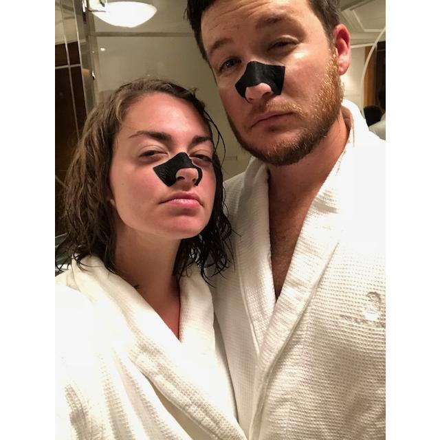 Just cleaning our pores at The Ritz Carlton, Tokyo, 2018