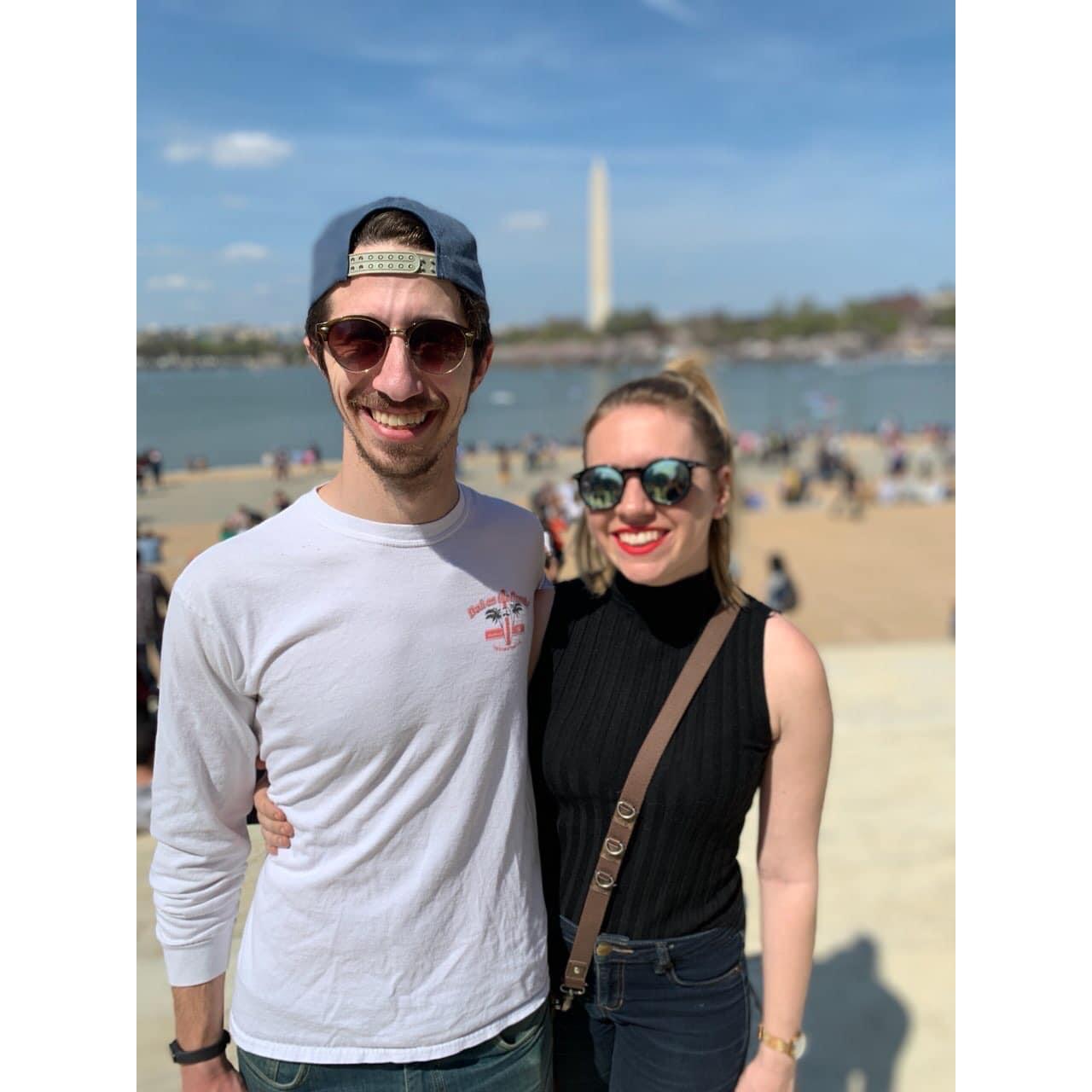 And I don't get mad, even when portrait mode totally ignores me to focus solely on Dane. (DC 2019)