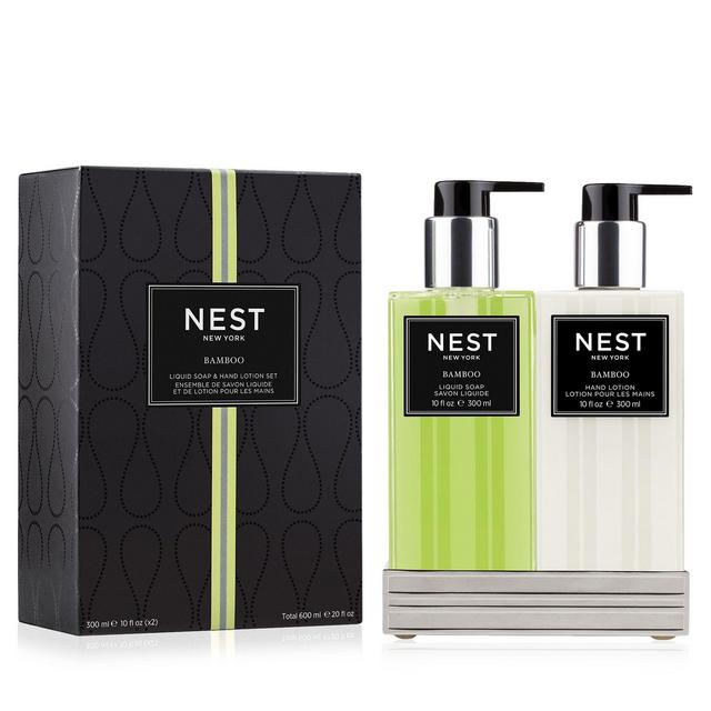 NEST Fragrances Bamboo Liquid Soap & Hand Lotion Set